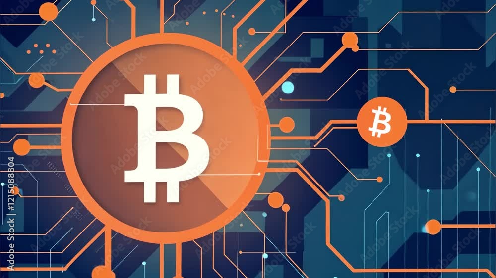 Poster horizontal video - exploring the impact of blockchain technology on the future of digital currencies