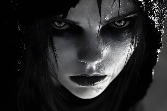 Hel Governs Helheim: A Blend of Shadows and Frost - Norse Deity  