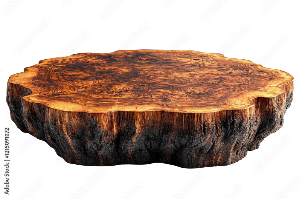 Poster wooden table on black background with natural texture and grain details visible in the composition i