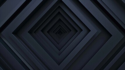 Abstract Dark Geometric Pattern
