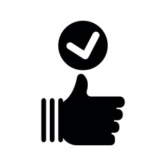 positive feedback like icon.