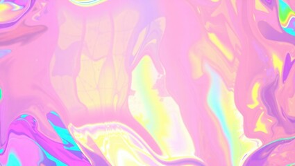 Obraz premium Pink Abstract Holographic Background