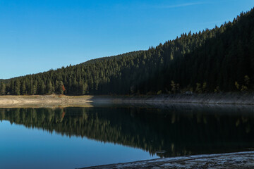 lake in the mountains