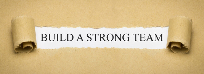 Build a strong team