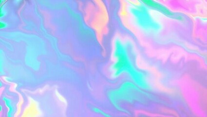 Pink Abstract Holographic Background
