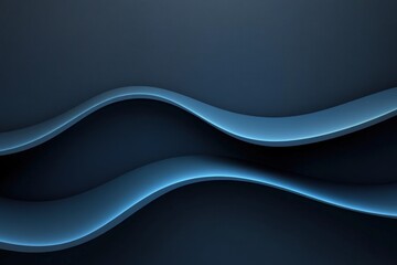 Fototapeta premium Sleek and minimal wave design modern graphic art digital space abstract background elegant concept
