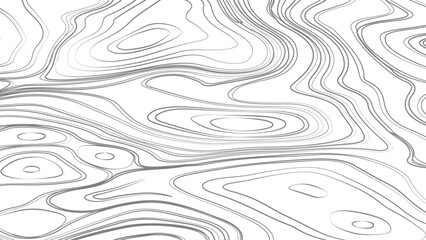 Topographic map contours in hilly or mountainous terrain, similar cartography illustration. Topography and geography map grid abstract backdrop.