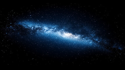 Fototapeta premium Deep space shining stars in night sky, constellation star field, galaxy