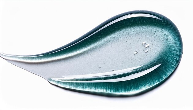 transparent cosmetic gel toothpaste texture smear isolated skincare product sample swatch beauty cream moisturizer texture closeup