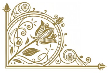 Fototapeta premium background with ornament