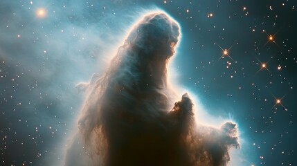 Fototapeta premium Beautiful Galactic Nebulas and Spiral Galaxies in Deep Space