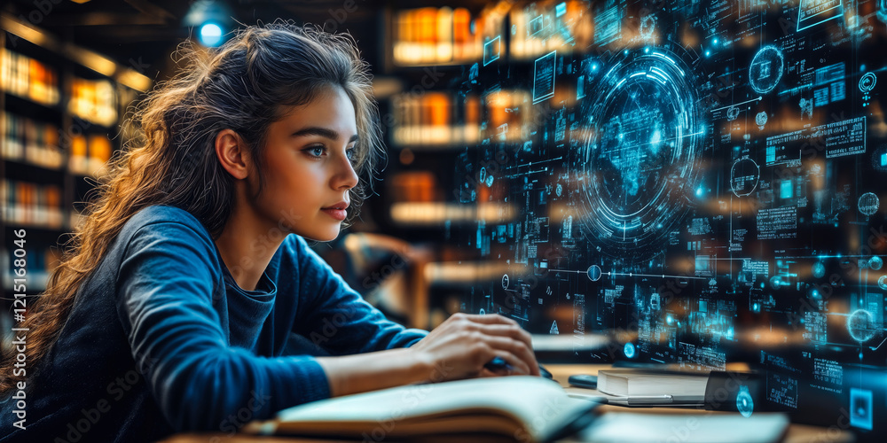 Poster ai-driven edtech transformation: interactive course creation with digital content