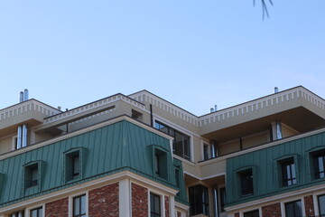 Explore the essence of Modern Architectural Design featuring a stylish and appealing rooftop area