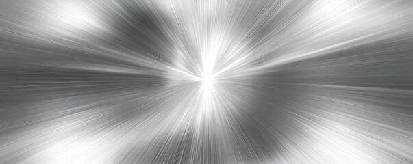 Fototapeta premium A dynamic abstract image showcasing a burst of light with streaks radiating outward, creating a sense of speed and motion.