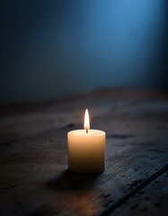 candle in the dark