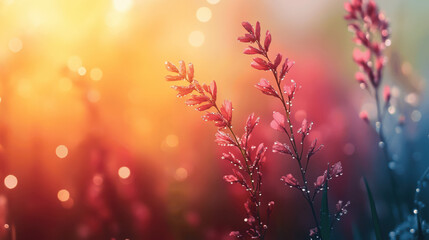 Captivating floral background with shades of orange, pink, and purple, evoking feelings of romance and elegance.