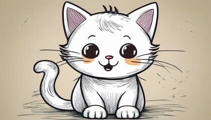 Obraz premium cat cartoon