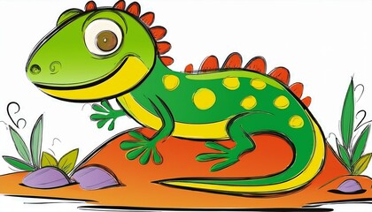 Fototapeta premium lizard