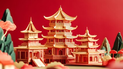 Naklejka premium temple of heaven