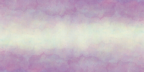 Pastel Ink Colors Effect on Aquarelle Background: Soft Harmony Stains and Vintage Textured Paper