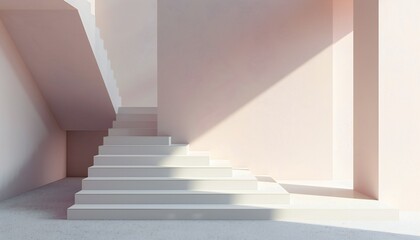 Obraz premium Picture of a room with a minimalist design