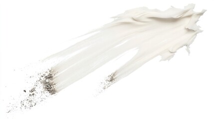 Creamy White Texture with Glitter Accents on a Light Background