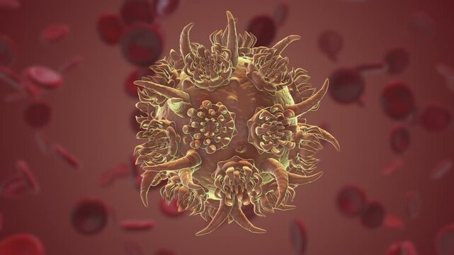 Guillain Barre Syndrome medical concept