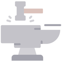 Fototapeta premium Forging Icon