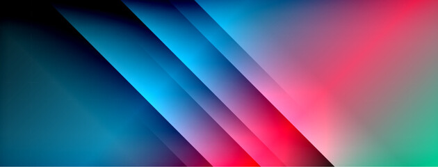 Obraz premium Light shadow lines dynamic gradient background