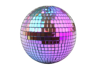 Isolated Disco Ball
