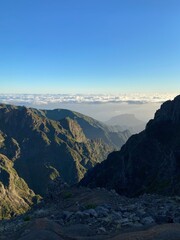 landscape with clouds