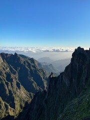 view from the top of mountain