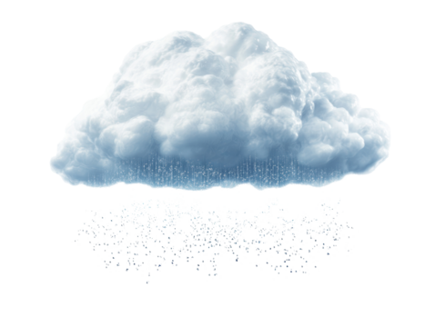 Isolated Rain Cloud