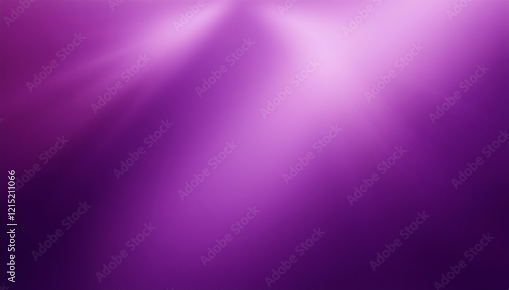 Poster purple gradient backdrop featuring luminous white light rays streaming downward, generating soft eth