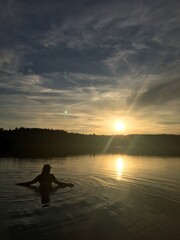Enjoying the last rays of summer