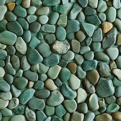 Natural Pebble Textures: Stone Patterns for Design and Backgrounds