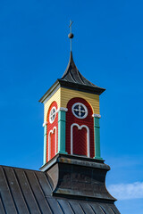 Hvalsneskirkja church steeple