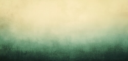 Obraz premium Jade and sepia gradient featuring soft, blurred grainy light