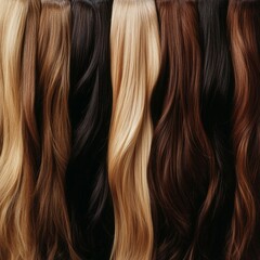 Fototapeta premium long hair of a woman