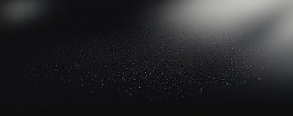 Dark abstract background, blurred gradient, silver streak of light, monochrome, minimalist, cosmic, ethereal glow, dynamic motion, sleek design, futuristic, high contrast, smooth texture, mysterious a