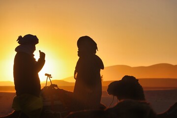 Obraz premium Sahara Desert, Morocco