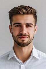 Fototapeta premium Confident Young Adult Male Portrait