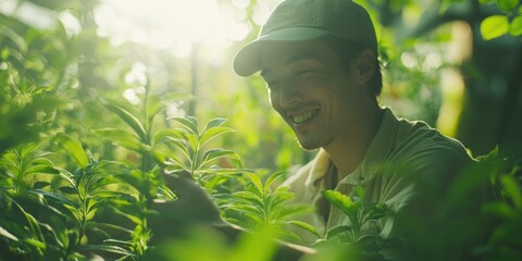 Harvesting Herbs