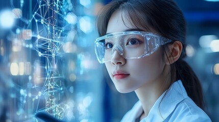 A Young Scientist Exploring the Depths of Data Visualization