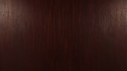 Fototapeta premium A dark reddish-brown texture with vertical wood grain. The wood is a deep shade and appears smooth.