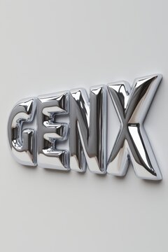 genex logo 3d render