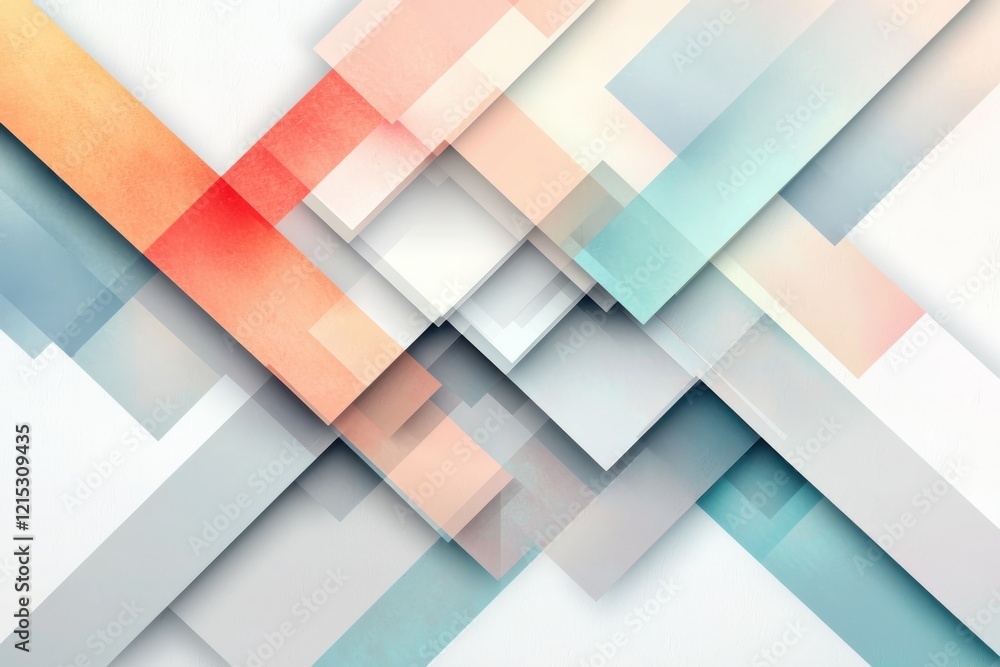 Poster geometric pattern art event digital space abstract design minimalist environment artistic viewpoint 