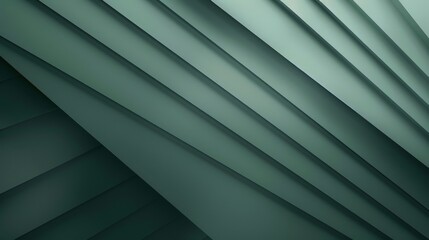 Obraz premium Abstract Green Geometric Pattern