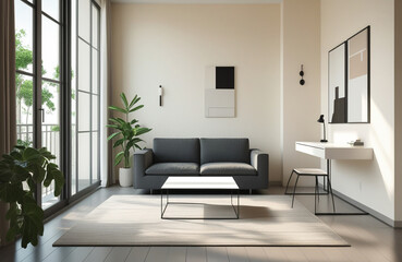 Modern Studio Apartment Open Layout