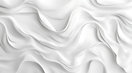 Obraz premium The texture of white paper is crumpled. Background for various purposes.